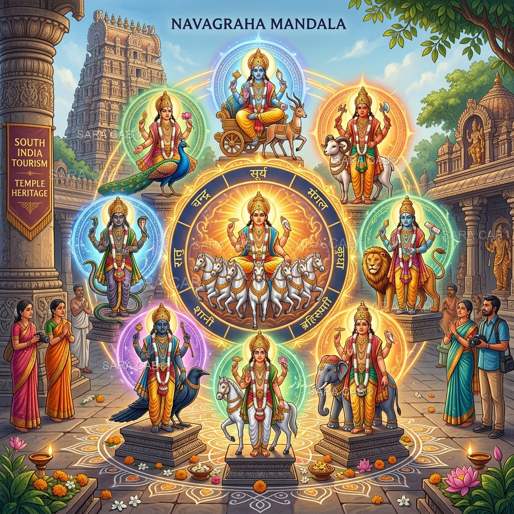 South Navagraha Temple Tour from Mysore Destination Banner