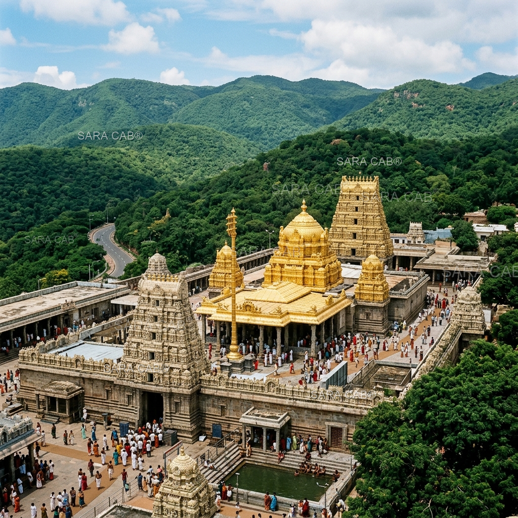 Chennai to Tirupati Taxi Package Destination Banner
